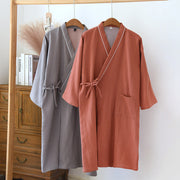 Japanese Kimono Men And Women Spring And Autumn Pajamas